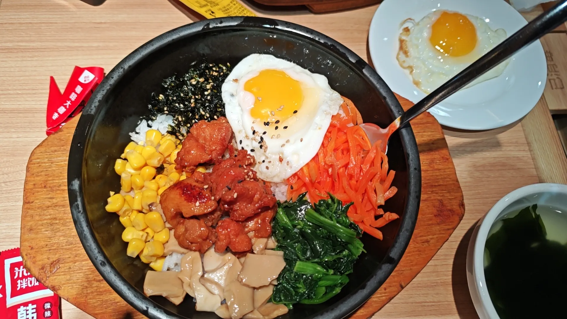 平价，好吃，不错。米村拌饭永远不会让你失望，走到哪都是我的精神港湾